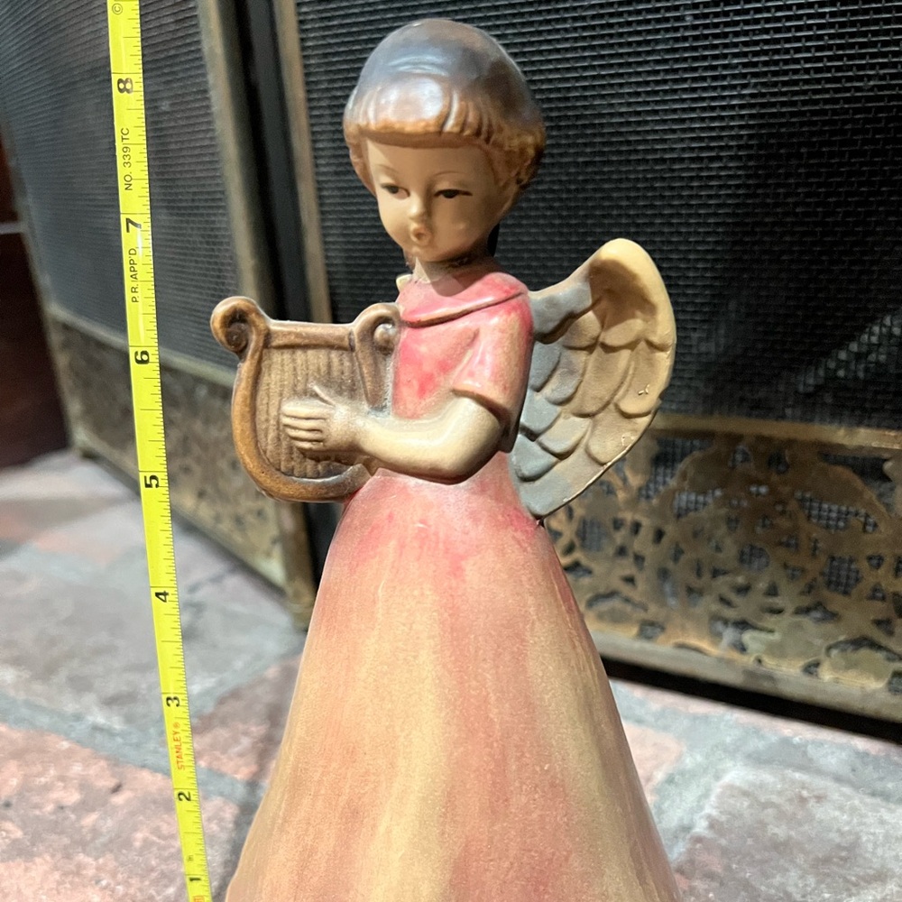 Vintage Musical Angel Music Box - Silent Night  - Works - Sankyo